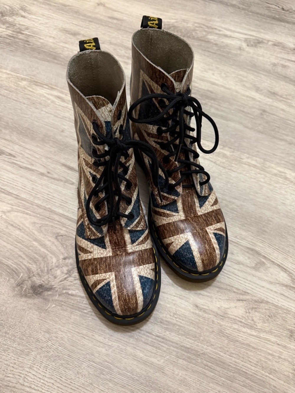 Dr. Martens 1460 Pascal Union Jack Boots USW 9 - Picture 7 of 7